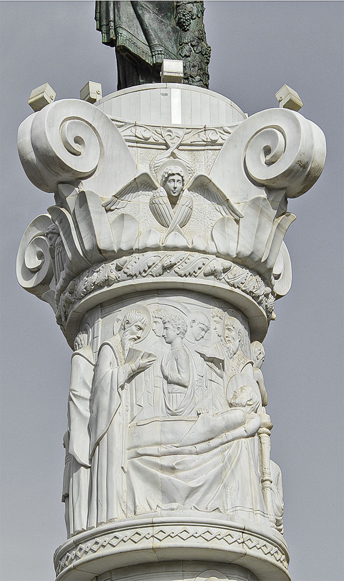church fountain